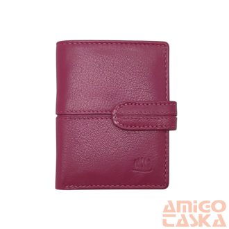 513387 065 Giorgio Carelli bőr bankkártyatartó pink