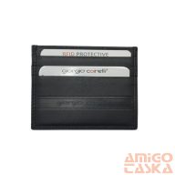493403 002 Giorgio Carelli bankkártyatartó fekete RFID