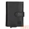 18208001 Hide and Stitches safety wallet fekete