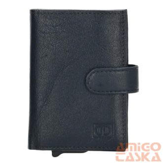 18208002 Hide and Stitches safety wallet tengerészkék