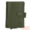 18208029 Hide and Stitches safety wallet olivazöld