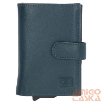 18208030 Hide and Stitches safety wallet farmerkék
