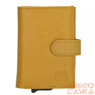 18208027 Hide and Stitches safety wallet okkersárga