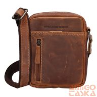 20273005 Hide & stitches japura férfi válltáska konyak