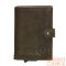 20572 029 Hide and Stitches safety wallet olivazöld