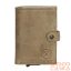 20572 031 Hide and Stitches safety wallet homok