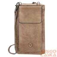 20077031 Hide & stitches paint rock telefontáska bézs