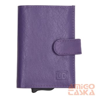 18208021 Hide and Stitches safety wallet lila
