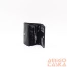 Kadro fekete puha bőr pénztárca 641920012