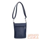 Karen sötétkék / arany lézervágott női rostbőr válltáska 2501 kai