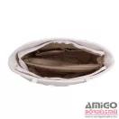 Karen fehér / hologramos / ezüst csillámos rostbőr női válltáska d602 zanet