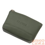 La scala sötétzöld bőr kulcstartó 1045