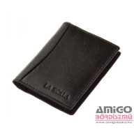 La scala fekete álló bőr kártyatartó ad30808