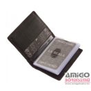 La scala fekete álló bőr kártyatartó ad30808