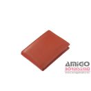 La scala piros fekvő bőr kártyatartó ad30809