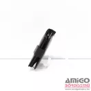 La scala fekete patentos férfi puha bőr pénztárca adcr-60