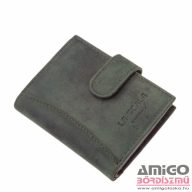 La scala zöld patentos álló bőr kártyatartó lsh2038/t