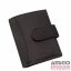 La scala fekete patentos férfi bőr kártytartó mas2038/t