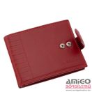 La scala piros patentos bőr pénztárca vne-9/t