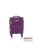 Leonardo da vinci lila négykerekü textil mini bőrönd 2307