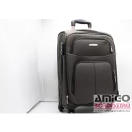 Leonardo da vinci szürke 4 kerekű kicsi bőrönd 6101