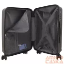 Leonardo da vinci sötétkék polypropylén négy kerekű kicsi bőrönd pp602