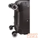 Leonardo da vinci sötétkék polypropylén négy kerekű kicsi bőrönd pp602