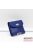 Lewitzky kék lakk swarovski köves női bőr kártyatartó