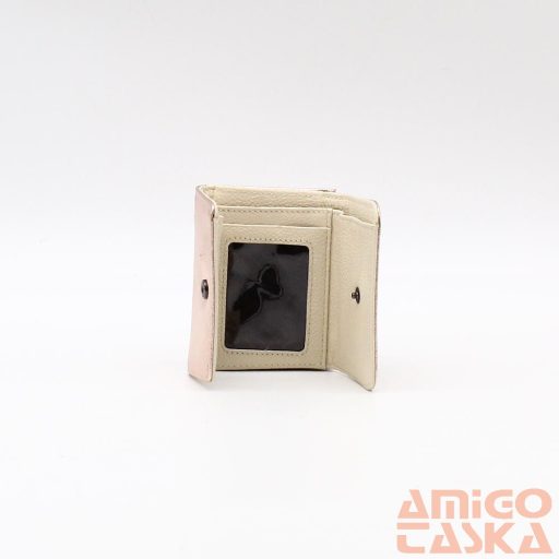 Lorenti rosegold kívül keretes mini női bőr pénztárca 55287-mst/4331