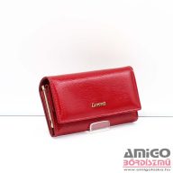   Lorenti piros / lakk belül keretes női bőr pénztárca 64003-sh/7120