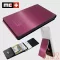 Magic clip pink alumínium vázas mágneses mini pénztárca