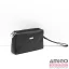 Miamore fekete erezett bőr női kézi / válltáska 01-042