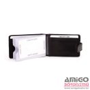 Műanyag kártyatartó betét fekvő 8 lapos