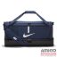 Nike sötétkék / fekete textil cipőtartós sporttáska 59 literes cu8087-410