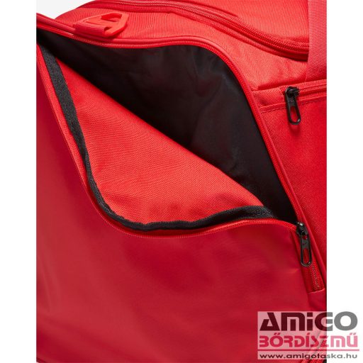 Nike piros / fekete sporttáska 95 literes cu8089-657
