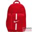 Nike piros / fehér textil hátizsák 22 literes da2571-657