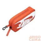 Nike fekete textil hátizsák 20 literes + narancssárga tolltartó hj4186-010