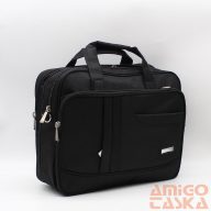 Ormi fekete textil 15.6 laptoptáska 22216