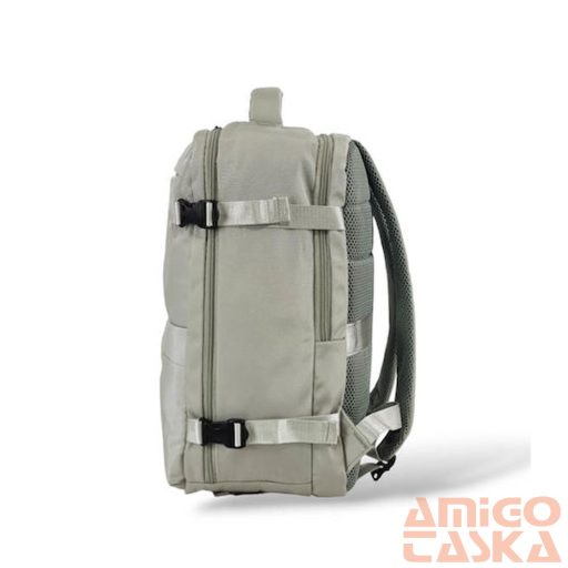 Ormi világosszürke textil hátizsák 38480