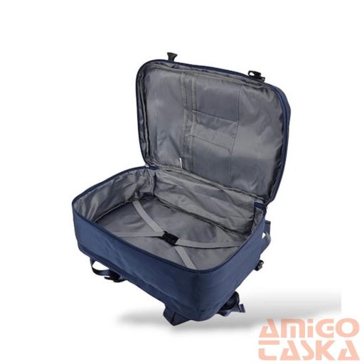 Ormi sötétkék textil hátizsák 38482