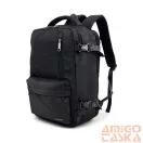 Ormi fekete textil hátizsák 38483