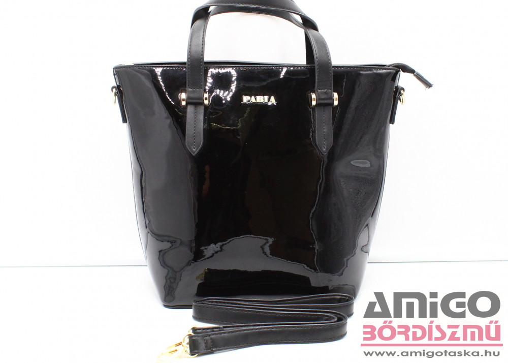 محرك رضيع صوف  Pabia fekete/lakk 9920-005 női táska akár ingyen szállítással -  Amigotáska.hu