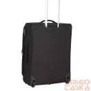 Paklite fekete két kerekű textil nagy bőrönd valencia 080539-01