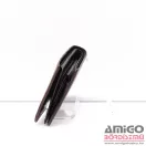 Pierre cardin barna kockás férfi bőr pénztárca 8806-22