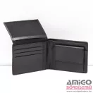 Pierre cardin barna kockás férfi bőr pénztárca 8806-22