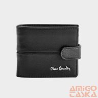   Pierre cardin fekete patentos férfi bőr pénztárca g05-148