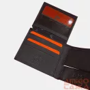 Pierre cardin fekete patentos férfi bőr pénztárca g05-148