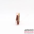 Prestige rózsaszín kívül keretes kicsi női bőr pénztárca prf46001r-z