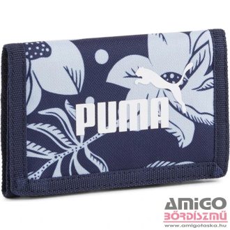   Puma sötétkék / világoskék virágmintás textil sport pénztárca 05436442