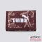 Puma barna / bézs virágos textil sport pénztárca 07896408